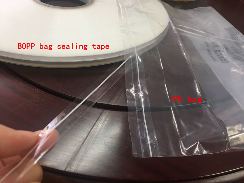 Original  OKER Factory BOPP adhesive tape  resealable  double sided sealing film various types and specifications for PP PE bag